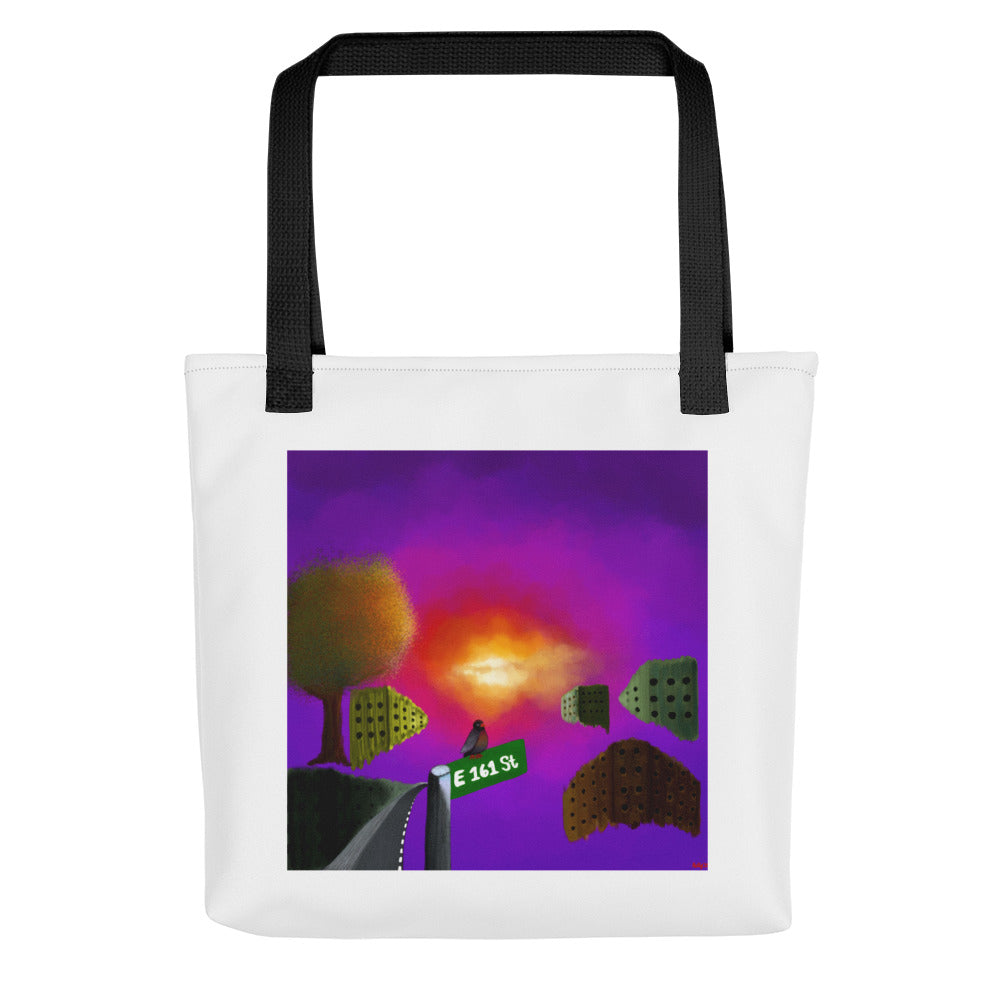 Birth of a Bronx Dream Tote bag