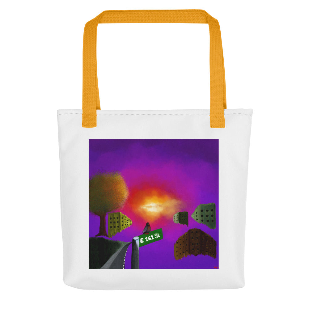 Birth of a Bronx Dream Tote bag