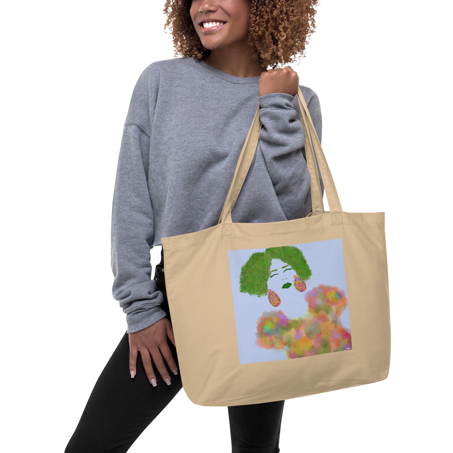 Milena Large Organic Tote bag